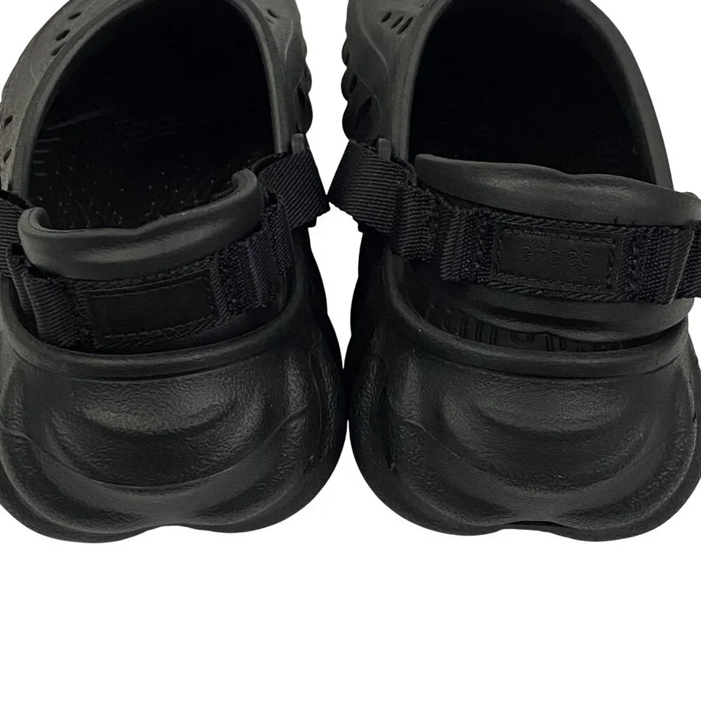 Crocs Echo Slip on Clogs Shoes Chunky Trendy Black 207837 Women’s 7 - Picture 7 of 10